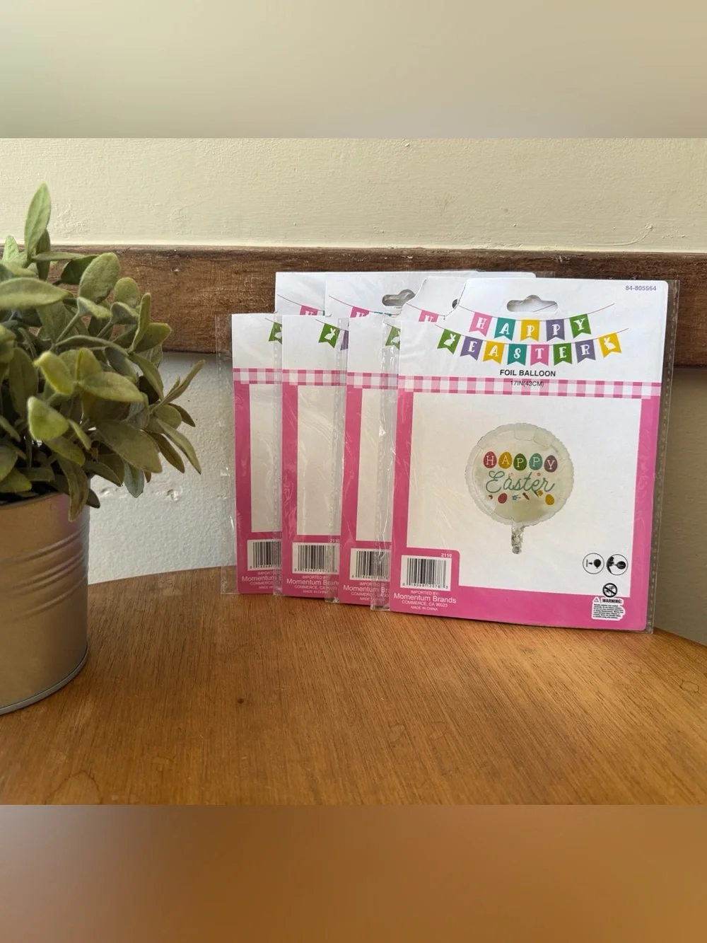 Hobby Lobby Pink Happy Easter Foil Balloon
